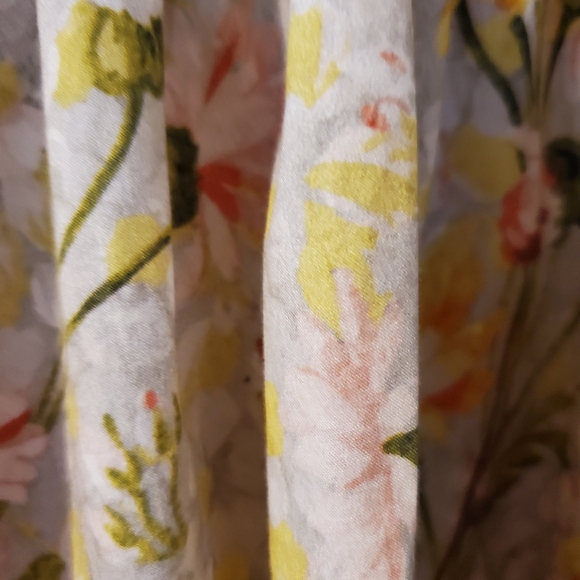 Batsheva May dress, yellow floral, size 8 - Picture 6 of 6